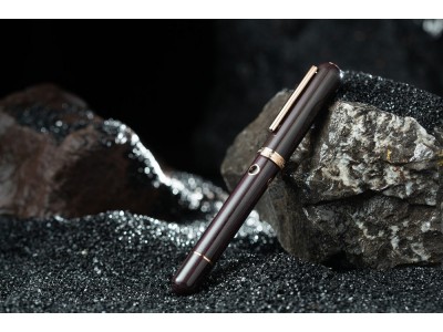 Nahvalur Nautilus Stylophora Berry Fountain Pen